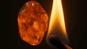 Jak bursztyn wpływa na jonizację powietrza