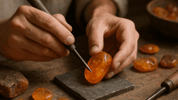 Jakie są sposoby szlifowania bursztynu